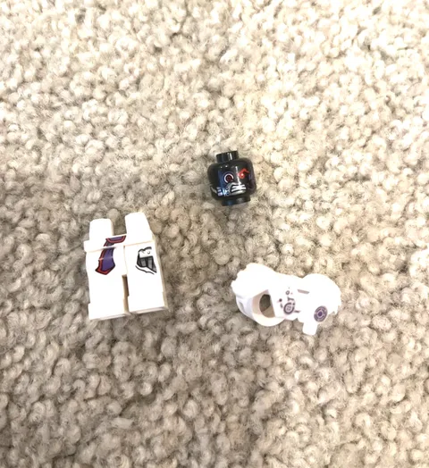 LEGO Ninjago Bricktober White Nindriod Pieces
