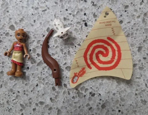 Lego Pua Minifigure Disney Princess Moana Sail Moana
