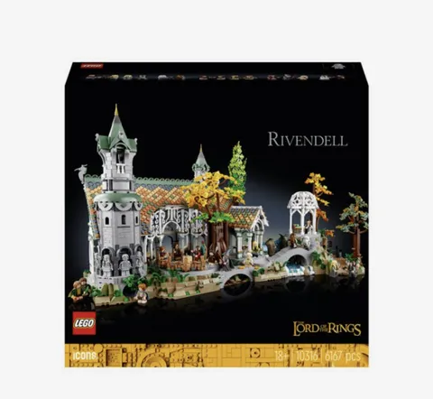 Lego 10316 The Lord of the Rings Rivendell Building Set New Sealed