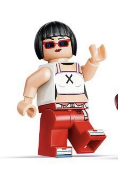 LEGO Fortnite Evie Brand New Exclusive Minifigure from Set 77082 Rave Cave