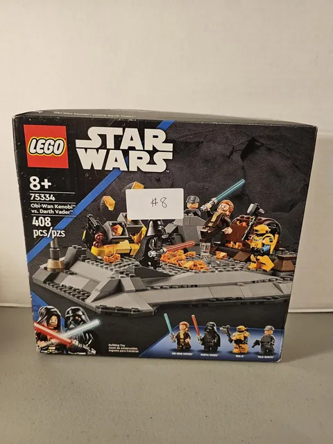 LEGO Star Wars: Obi-Wan Kenobi vs. Darth Vader (75334) NEW OPEN DMG BOX RETIRED