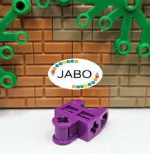 (S13 / 9 / 5 ) LEGO Technic 32174 Axle Connector 2 x 3 Axle Connector Purple