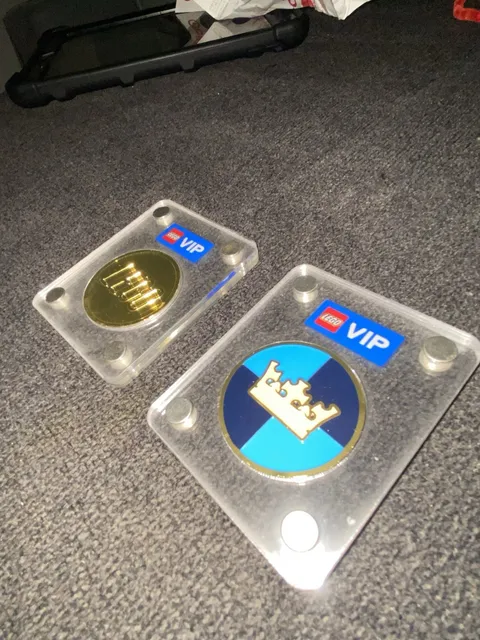 LEGO VIP Exclusive Collectible Coins Set Castle and LEGO *RARE*