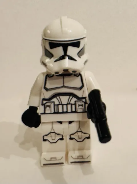 LEGO Star Wars Minifigure SW1319 Clone Trooper (Phase 2) Nougat Head w/ Blaster