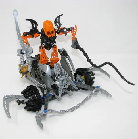 BIONICLE: BARANUS V7 SET NO. 8994 LEGO 2009 USED Figure and Vehicle *NO BEAST