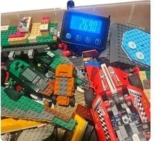 LEGO Parts Lot 25.5 lbs Mixed Sets Vehicles Minifigs Instructions Bulk Bundle