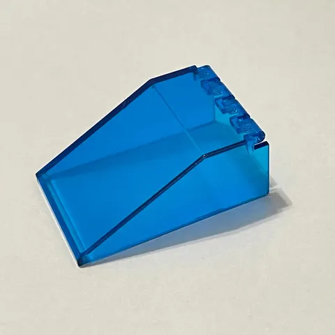 Lego 4474 Transparent Blue Replacement Add-on Piece Part