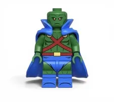 Lego Martian Manhunter Custom DC Justice League Minifigure 