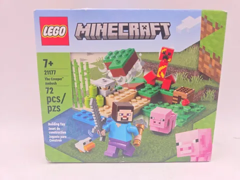 ​LEGO Minecraft The Creeper Ambush (21177) - 72 Pieces - Brand New & Sealed