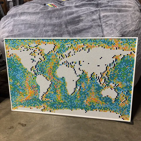 LEGO Art World Map (31203) Great Condition  (No Box/manual)