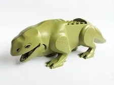 LEGO® Star Wars Olive Green Dewback, Claws and Short Tail Pattern 1 16875pb01c01