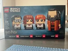 LEGO Harry Potter BrickHeadz: Harry, Hermione, Ron & Hagrid (40495) 🪄 Retired!