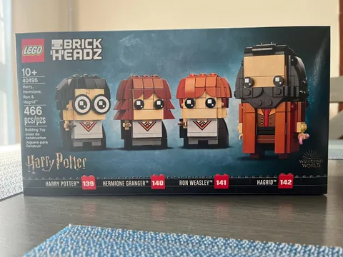 LEGO Harry Potter BrickHeadz: Harry, Hermione, Ron & Hagrid (40495) 🪄 Retired!