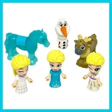 LEGO Disney Frozen 2 Micro Minifigures Lot Elsa Sven Olaf Nokk Blue Horse