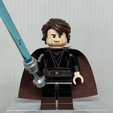 LEGO Star Wars sw0419 Anakin Skywalker Sith Face Minifigure & Lightsaber 9526
