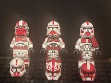 Weberbricks P2020 Clone Shock Troopers Officer Thorn Specialist w/GCC CAC Helmet