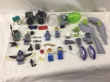 Lot Of Lego Mini Figs Alien Conquest Ninjago Pharaohs Quest Ninja Turtle Weapons