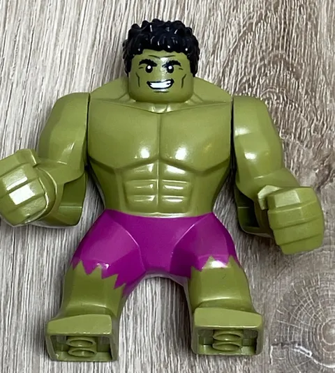 Lego Incredible Hulk Big Figure Magenta Pants (sh0643) Minifigure Marvel