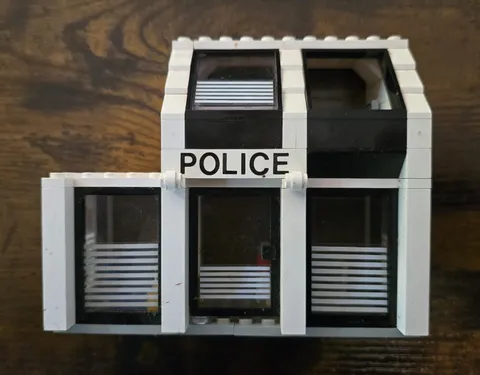 Vintage LEGO Pier Police, Police Station, Loose for Parts or Restoration