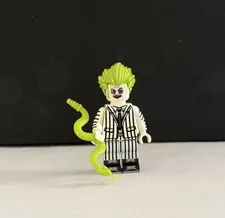 LEGO Beetlejuice minifigure custom pad printed