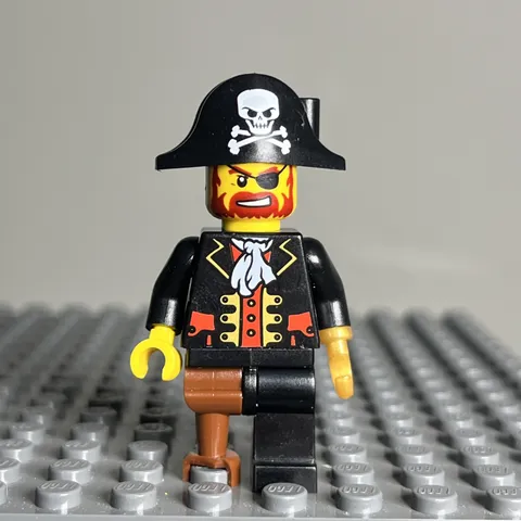 LEGO pi081 Pirates Captain Brickbeard 6243 10210 minifigure - 2A2