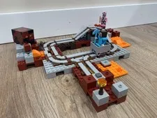 LEGO Minecraft: The Nether Railway (21130) - No Box