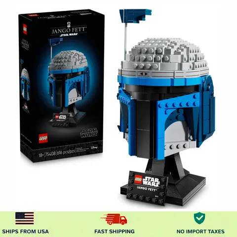 LEGO Star Wars Jango Fett Helmet - DIY Model Kit For Adults 18+ 