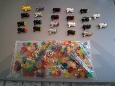 Lego Star Wars - 22 Mini Blasters w/ Bag of Studs Shooter Gun Pistols