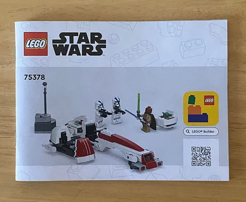 LEGO 75378 Star Wars: Barc Speeder Escape INSTRUCTION MANUAL