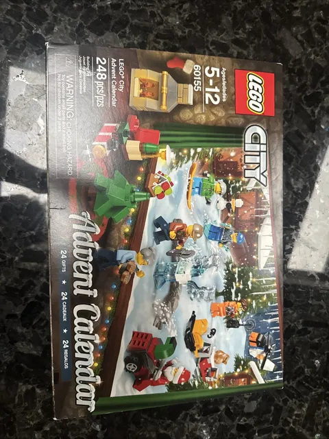 LEGO City: City Advent Calendar (60155) used 100% complete