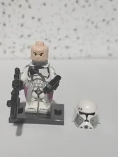 Lego Star Wars Clone Corp  Commander 21st Nova Bacara Custominifigbody PurpleNew