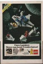 LEGO ADVERTISING INSERTS #  5-1083 # SPACE # 1982 #