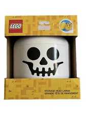 LEGO Official Large Skull Skeleton Halloween Storage Head NEW