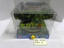 LEGO City 60426 Jungle Explorer Truck Lighted Display Case Clear Plastic