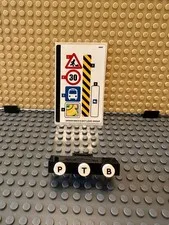 Genuine New LEGO Sticker Sheet for  40170 Build My City Accessory set