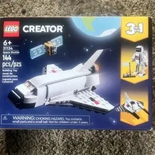 LEGO Creator 3-in-1 Space Shuttle 31134 Set 144 pcs Astronaut Ages 6+