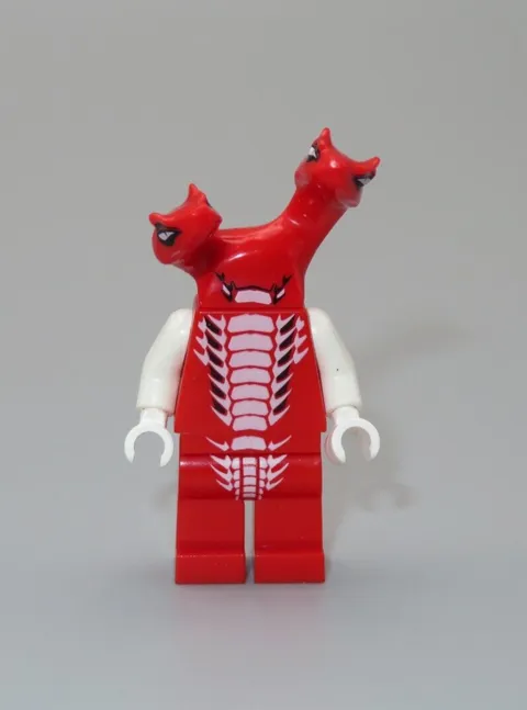 LEGO Ninjago Fangdam red two headed snake minifigure 9571 9445 9457