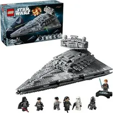 LEGO Star Wars 75394 Imperial Star Destroyer 1555pc w/ 7 Figs