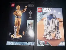 LEGO Star Wars: R2-D2 (75379) and C3PO (75398) bundle set