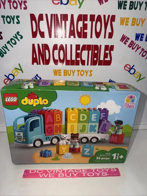 LEGO - Duplo - 10915 - The Alphabet Truck - Factory Sealed Damaged Box 🔥