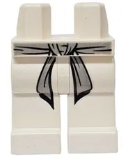 LEGO® Part 970c00pb0087 - Hips and Legs Karate Belt Pattern - zane Legs