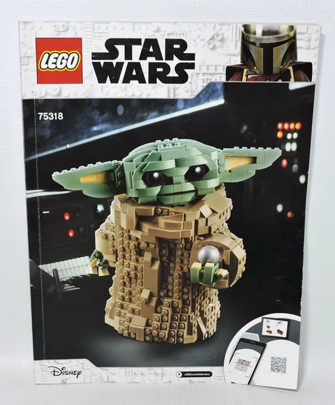 Lego Star Wars 75318 The Child Instruction Manual Book Baby Yoda Mandalorian