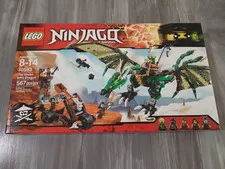 Lego Ninjago #70583 The Green NRG Dragon 567 pieces!