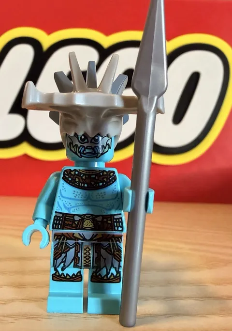 Lego Marvel Black Panther Attuma Minifigure With Accessory