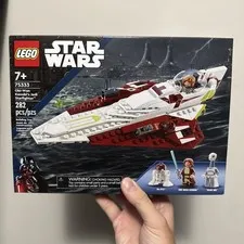Lego 75333 Star Wars Obi-Wan Kenobi's Jedi Starfighter New in Unopened Box