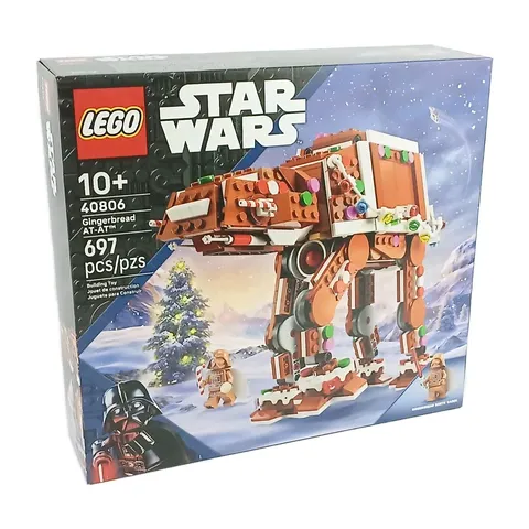 LEGO® Star Wars™ Sealed Gingerbread AT-AT 691 Piece Building Set 40806