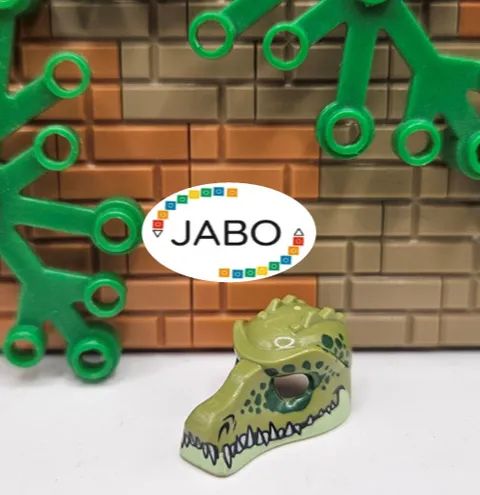 (S12 / 6 / 8) LEGO 12551pb01 Headgear Mask Crocodile with Teeth