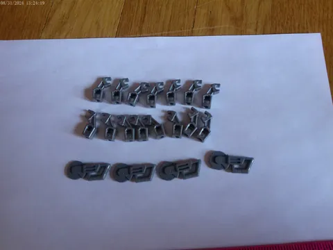 LEGO LOT Circular Saws 4 and Robot Arms 15 Dark Gray Replacement Parts Pieces