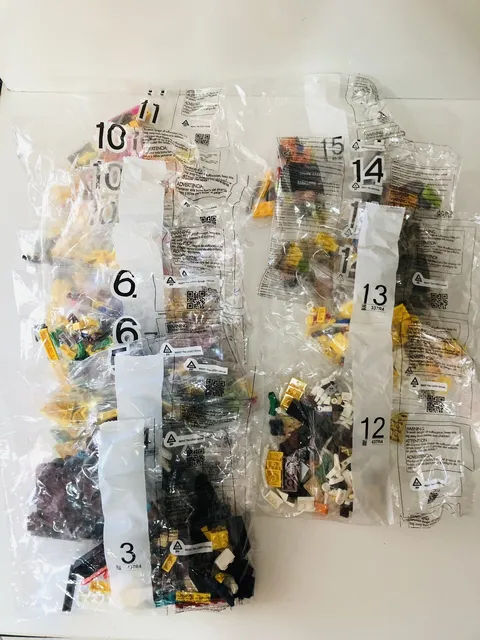 LEGO 77072 Fortnite Peely Bone Sealed Parts Bags Missing 1 - 2 - 9