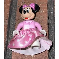 Lego Duplo Minnie Mouse Pink Polka Dot Dress Birthday Parade